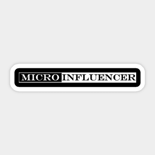 micro influencer Sticker